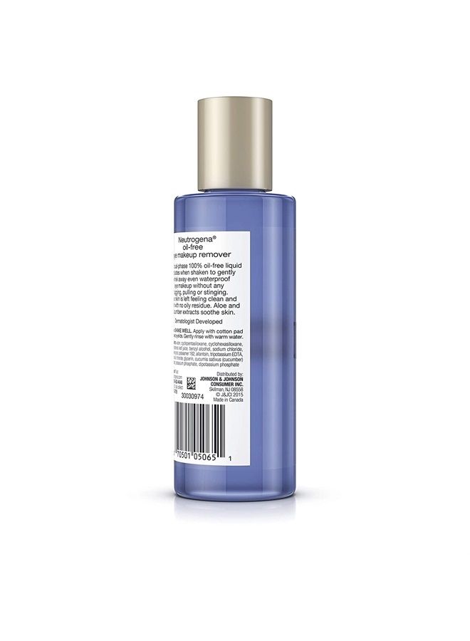 Cleansing Oil-Free Eye Makeup Remover, 5.5 Fluid Ounce (Pack of 3)