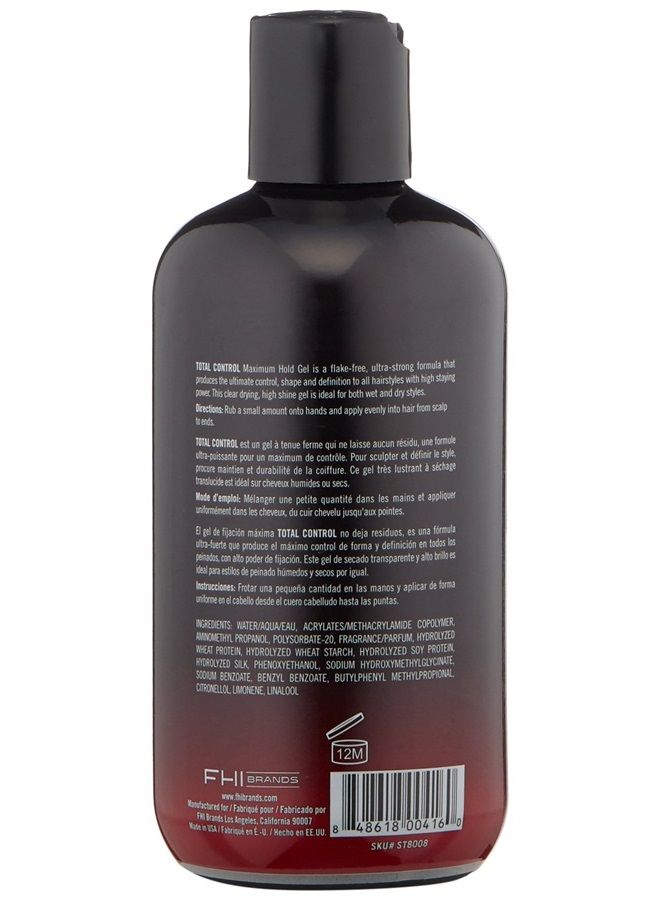 Stylus Total Control Maximum Hold Hair Gel, 8 Fl Oz