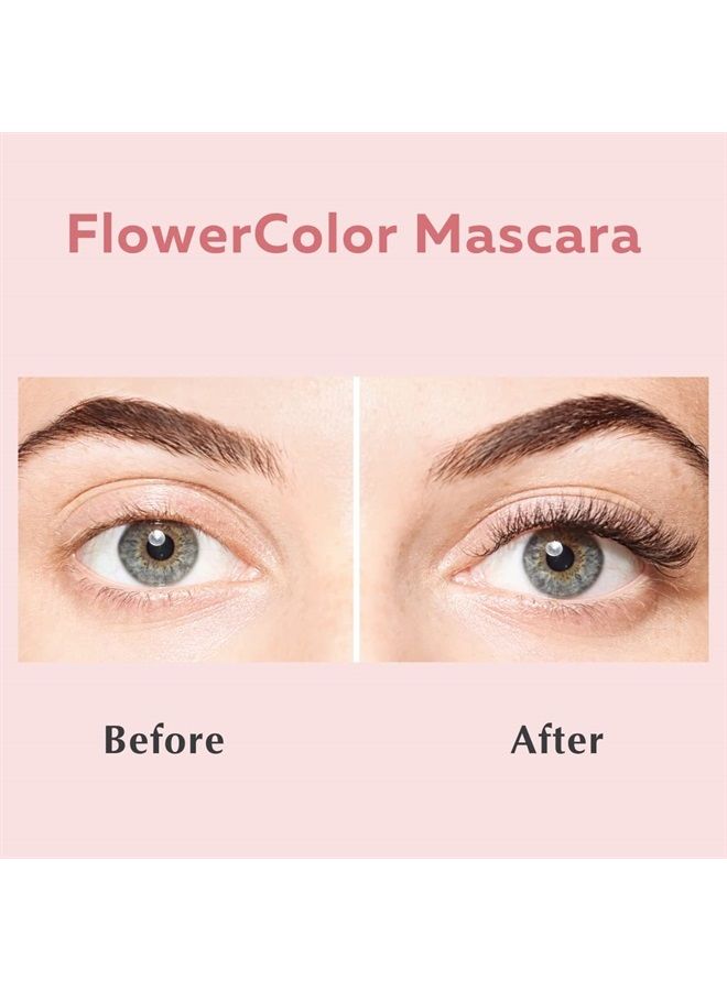 FlowerColor Plant Based Vegan Mascara (Brown)