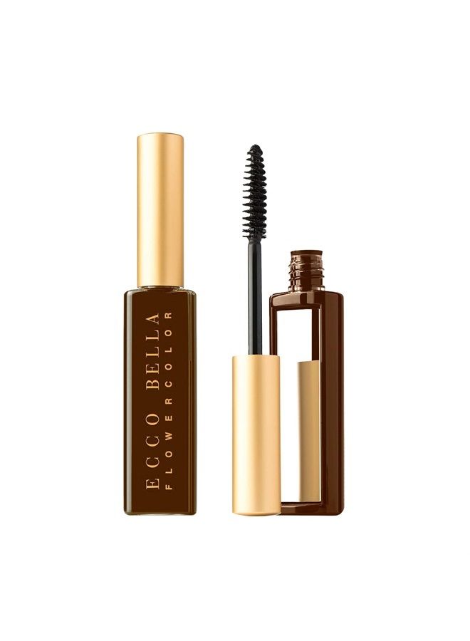 FlowerColor Plant Based Vegan Mascara (Brown)
