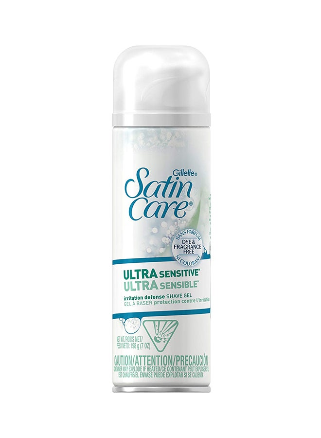 Satin Care Sensitive Shaving Gel 198grams