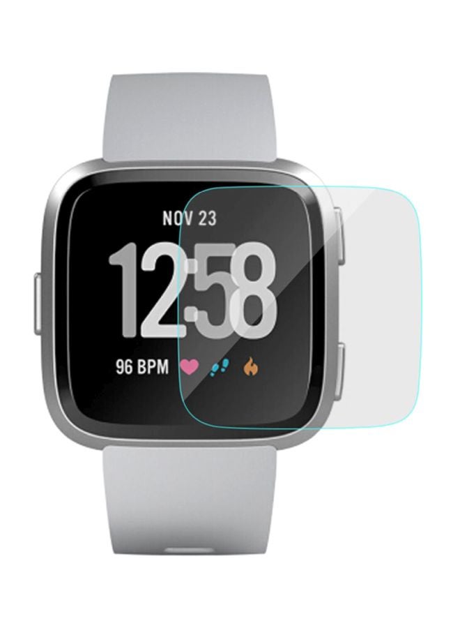 Tempered Glass Screen Protector For Fitbit Versa Clear