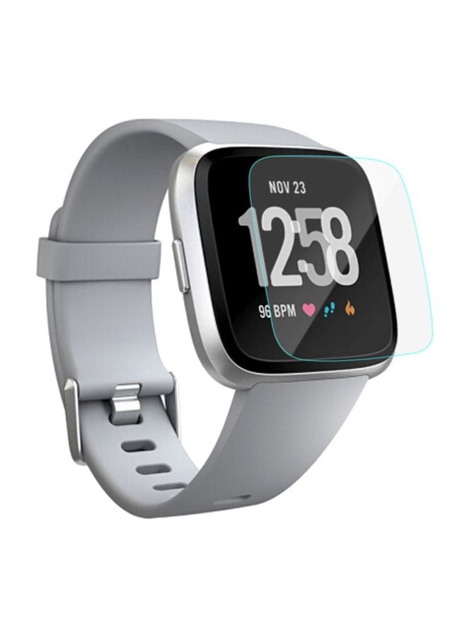 Tempered Glass Screen Protector For Fitbit Versa Clear