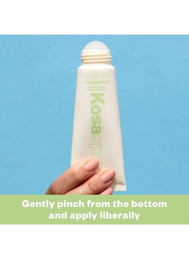 Chemistry Deodorant | BO-Fighting AHA Serum, Nourishing and Stain-Free, (Fragrance Free)