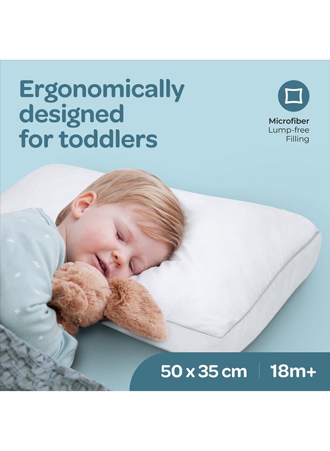Pack Of 2 Toddler Pillow Set, 50 CM X 35 CM