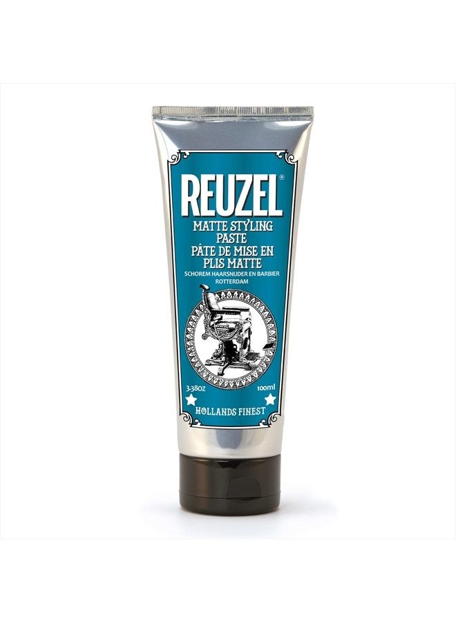 Reuzel Matte Styling Paste, Pliable Hold, 3.38 oz