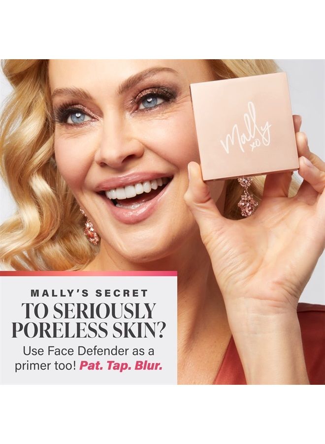 Evercolor Poreless Face Defender - Primer or Setting Powder - Long-Lasting Matte Finish - Face Defender Translucent - Travel Size 0.07 Oz