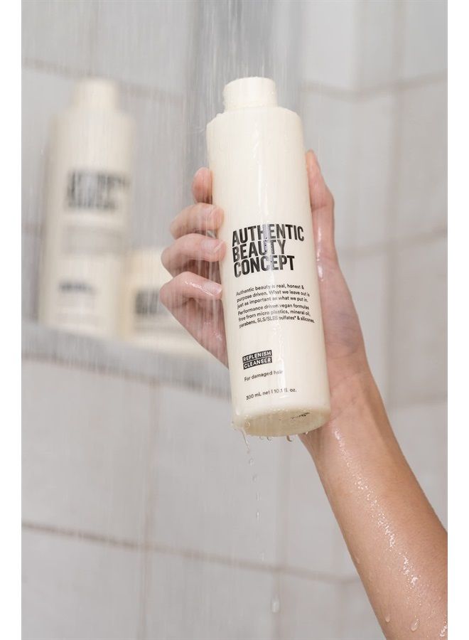 Replenish Cleanser | Shampoo | Damaged Hair | Nourishes & Strengthens Hair | Vegan & Cruelty-free | Sulfate-free | 10.1 fl. oz.