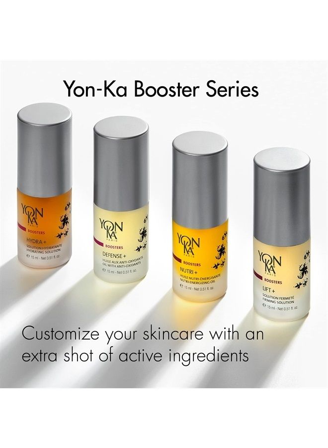 Yon-Ka Booster Lift Plus (15ml) Anti-Aging Firming Concentrate, Restore Healthy Skin and Tighten and Firm Contours, Tone and Boost with St. John's Wort, Paraben-Free