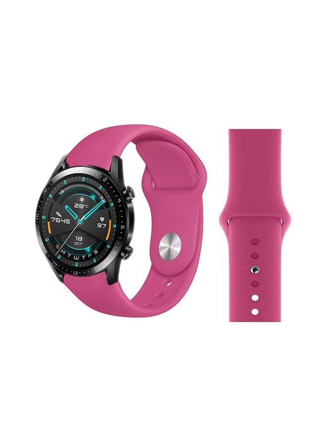 Stylish Replacement Band For Huawei Watch GT/GT 2 46mm Dragon Fruit