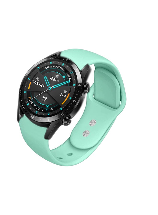 Stylish Replacement Band For Huawei Watch GT/GT 2 46mm Green Grass