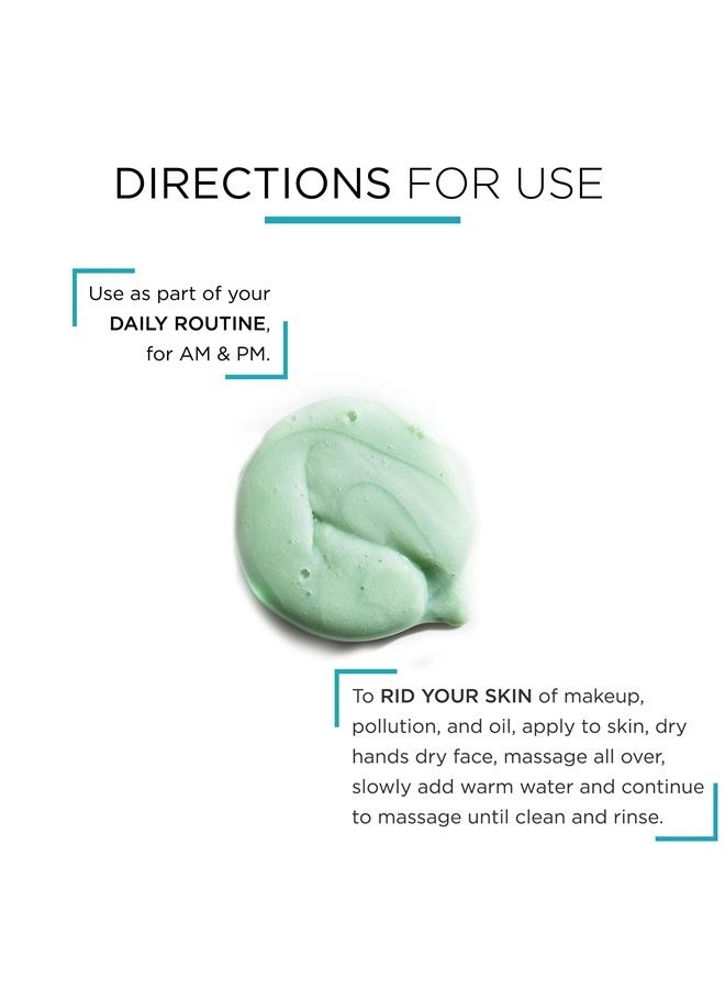 Dr. Brandt Clean Biotic pH-Balanced Yogurt Cleanser with Chlorophyll. Dissolves Impurities and Excess Oil while Strengthening Skin Barrier. Uses Chlorophyll to help Detoxify Skin (3.5 fl oz)