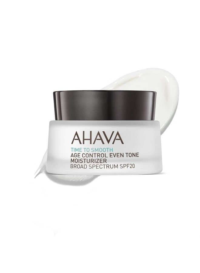 Time to smooth | Age Control Even Tone Moisturizer | Broad Spectrum | SPF20
