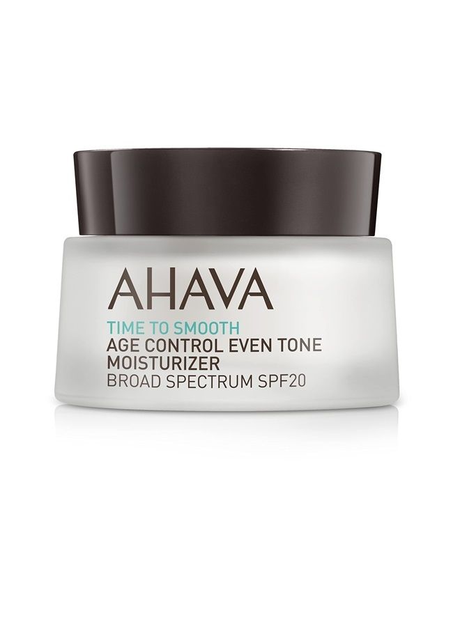 Time to smooth | Age Control Even Tone Moisturizer | Broad Spectrum | SPF20