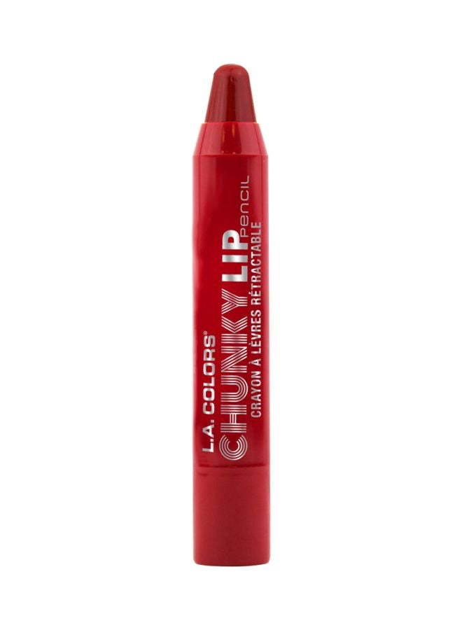 Chunky Lip Pencil Deep Red