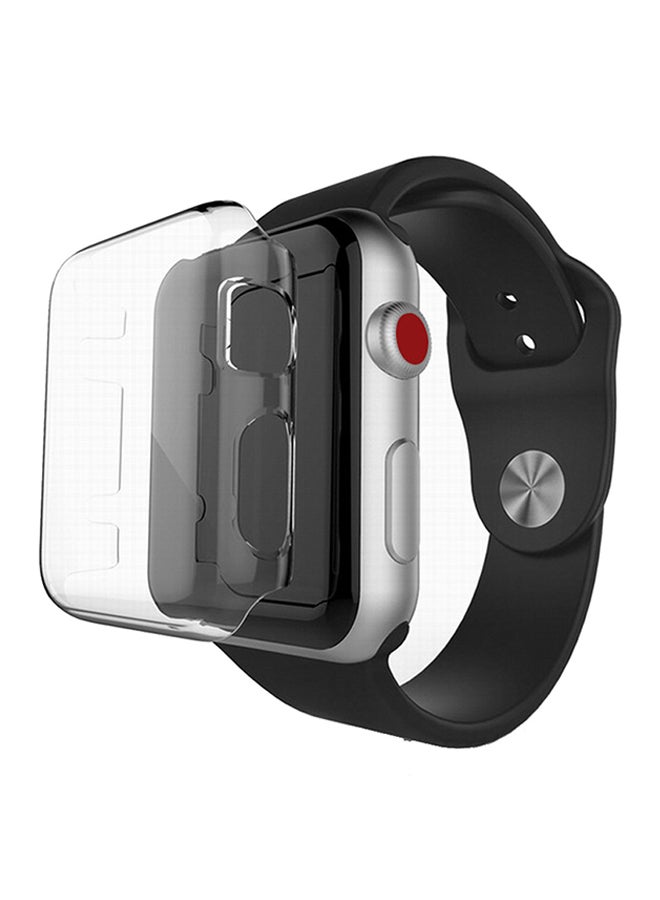 Protective Case Cover For Apple Watch Series 3 38 mm Clear