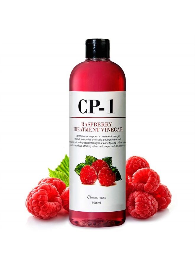Esthetic House CP-1 Raspberry Treatment Hair Vinegar Rinse, for scalp (500ml 16.9 oz)