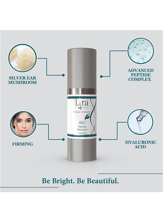 Bio Hydra Infusion - Hydrating Serum with Hyaluronic Acid- Anti aging Face Serum with Plant Stem Cells and Antioxidants - Acne Face Serum for Dry Skin, Oily, and Sensitive - 1 ounce