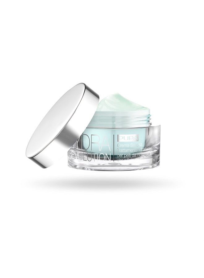 Milano Hydra Revolution Silky Face Cream Moisturizing - Offers Intense, Continuous Hydration - Maintain Firming And Balancing Results Over Time - Enriched With All-Natural Amino Acids - 1.69 Oz