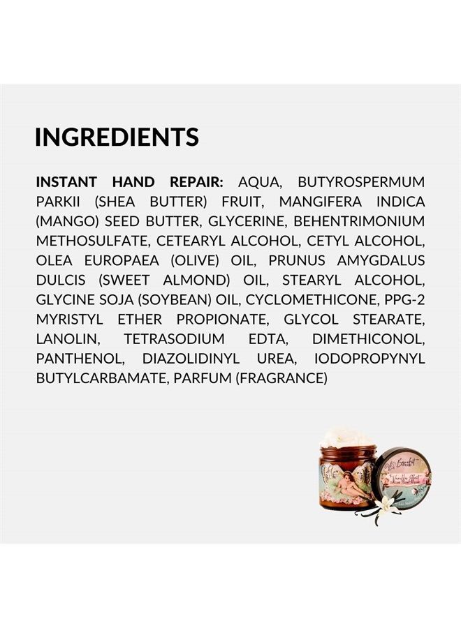 Shea butter Instant Hand Repair Cream For Dry skin (The Vanilla Effect)