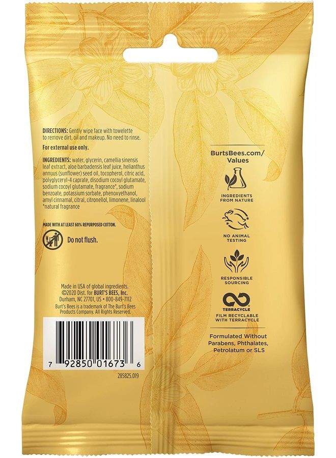 Facial Cleansing Towelettes - 10 CT