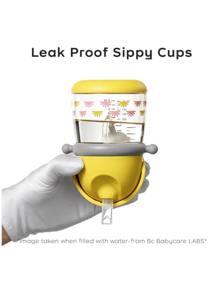 Sippy Cups for 6+ Months Baby, Baby Cup 300ml, Spill Proof Sippy Cup for Baby Toddlers & Kids, PPSU, BPA Free