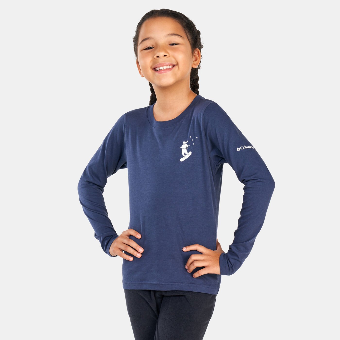 Kids' Hazeldel Hill™ Long Sleeve Graphic T-Shirt