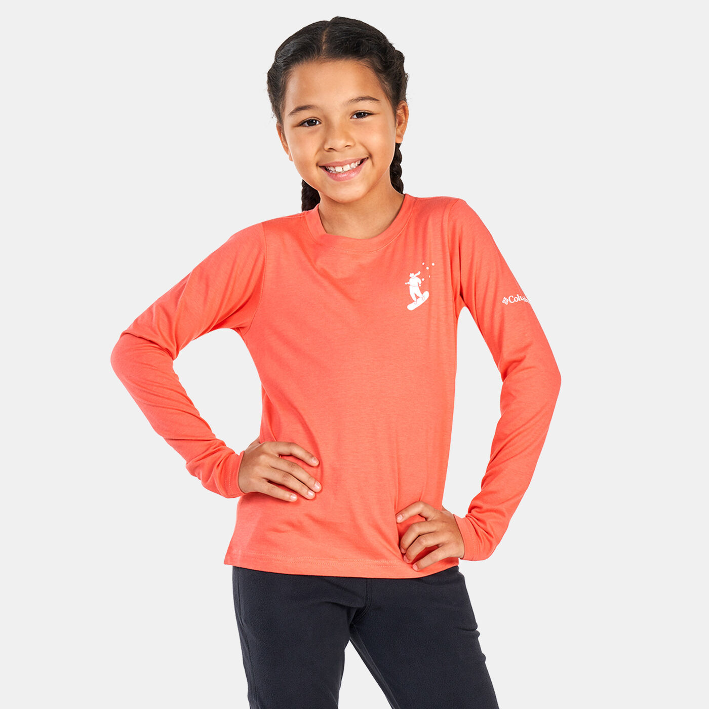 Kids' Hazeldel Hill™ Long Sleeve Graphic T-Shirt