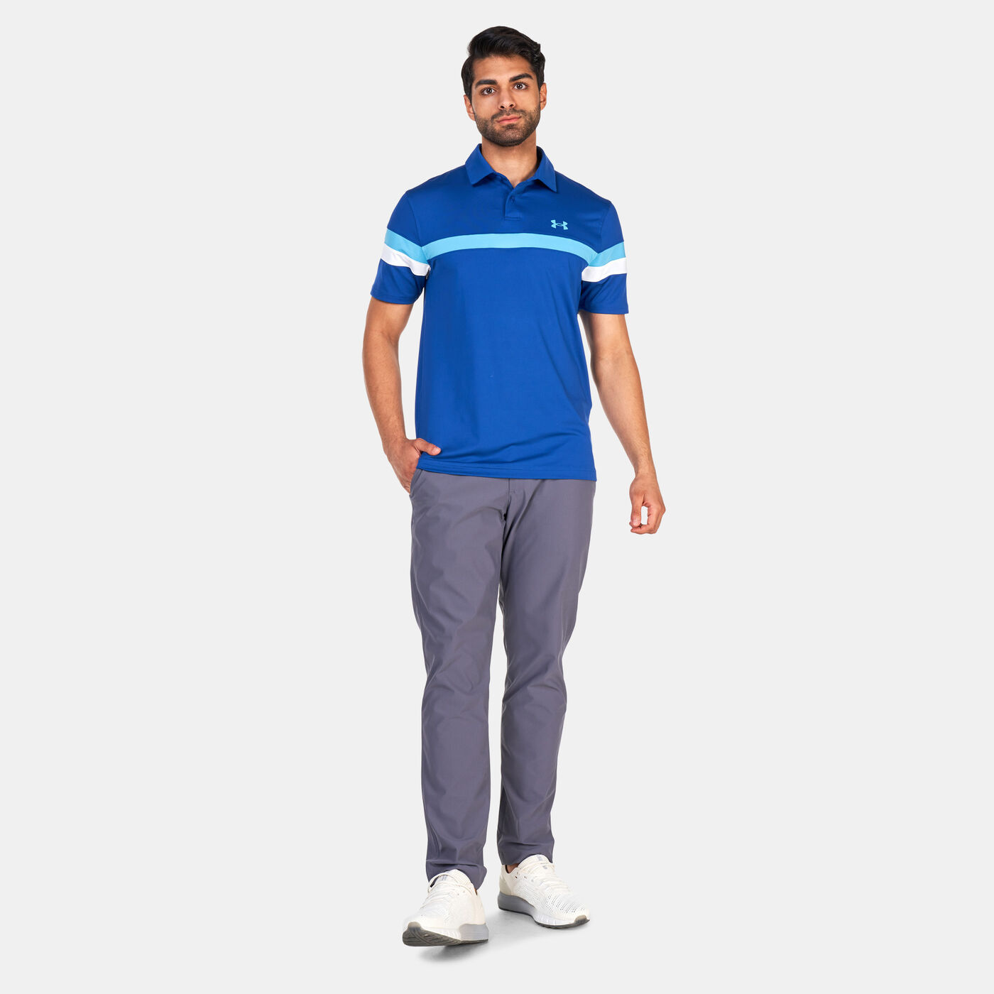 Men's T2G Color Block Polo Shirt