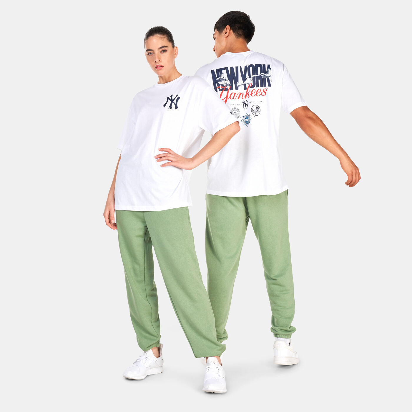 New York Yankees MLB Stacked Logo Joggers