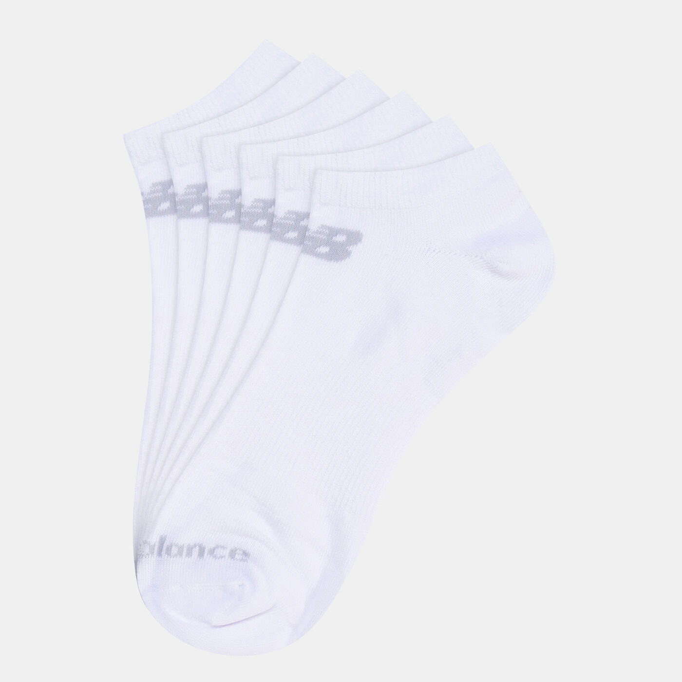 Performance Flat Knit No Show Socks (3 Pack)