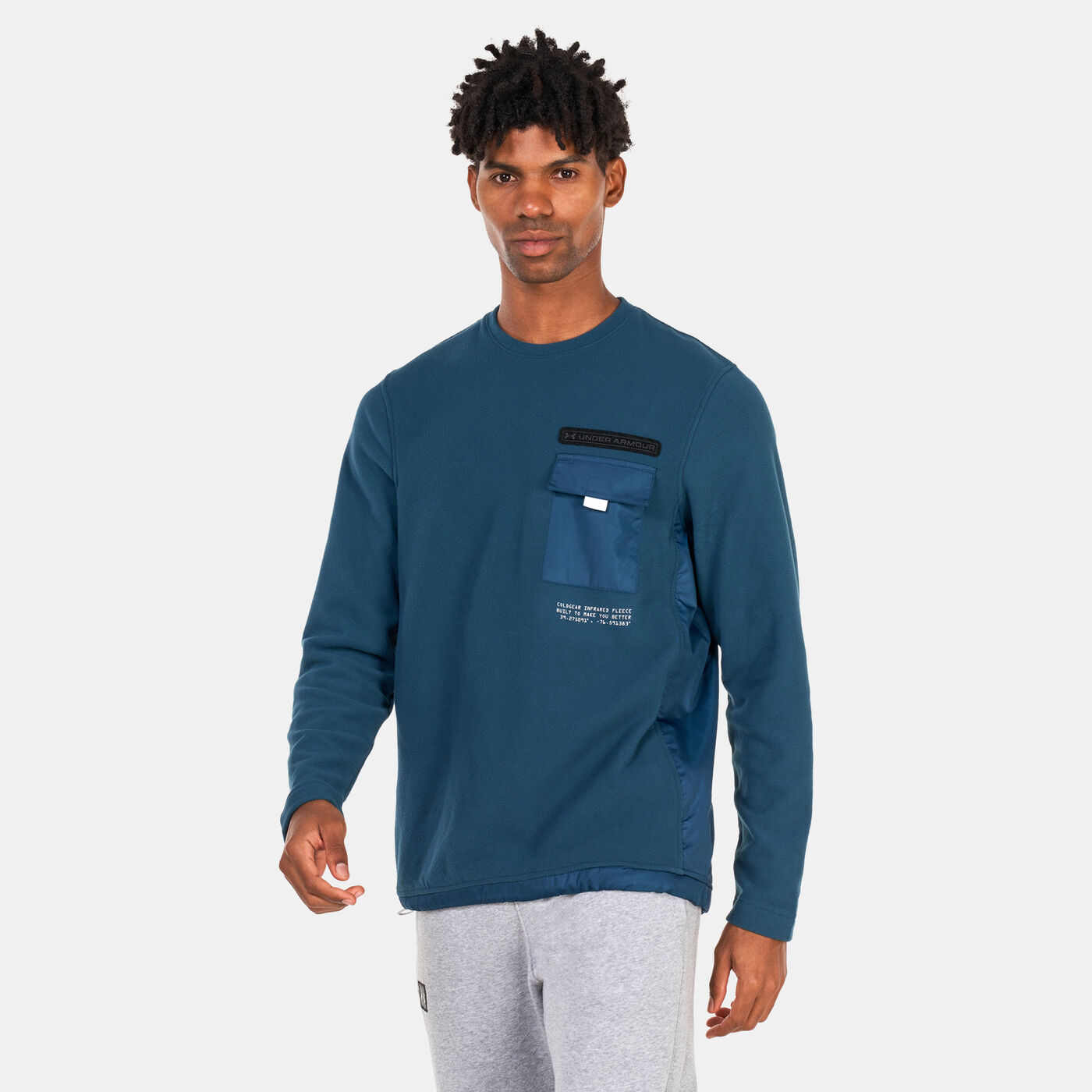 Men's ColdGear® Infrared Utility Crew Sweatshirt