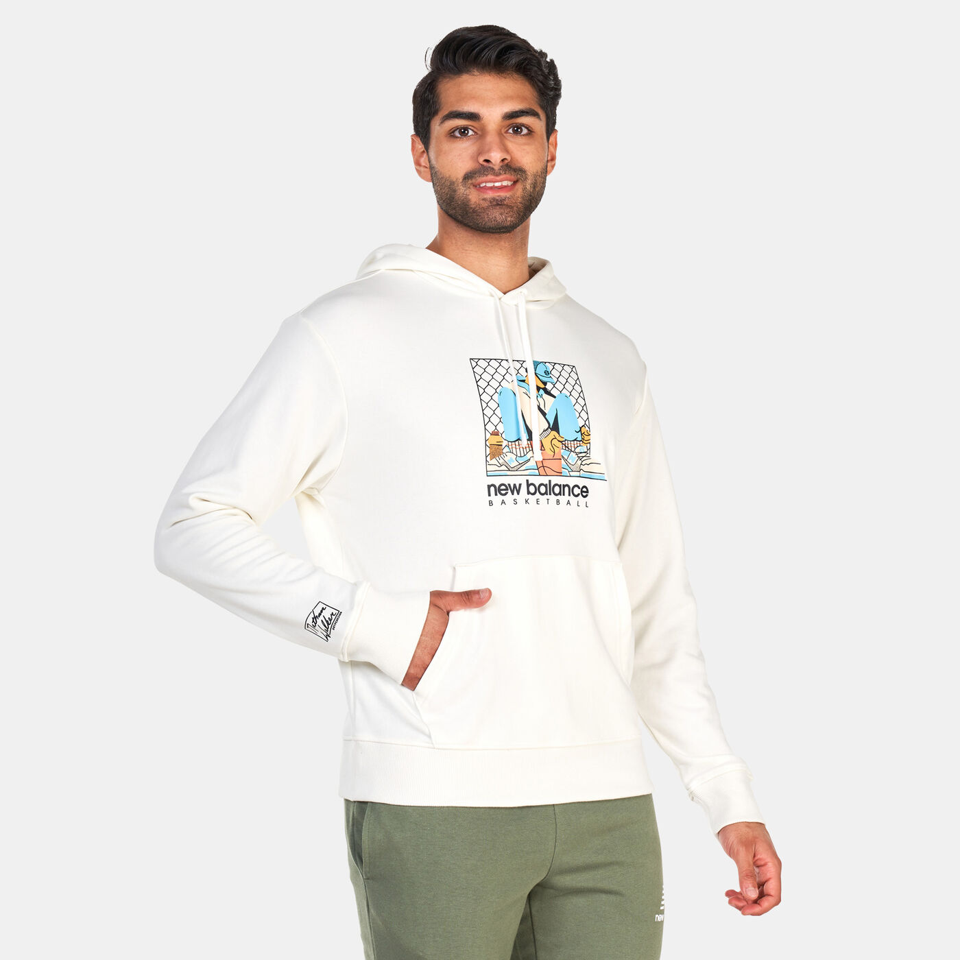 Men's Hoops Artist Graphic Hoodie