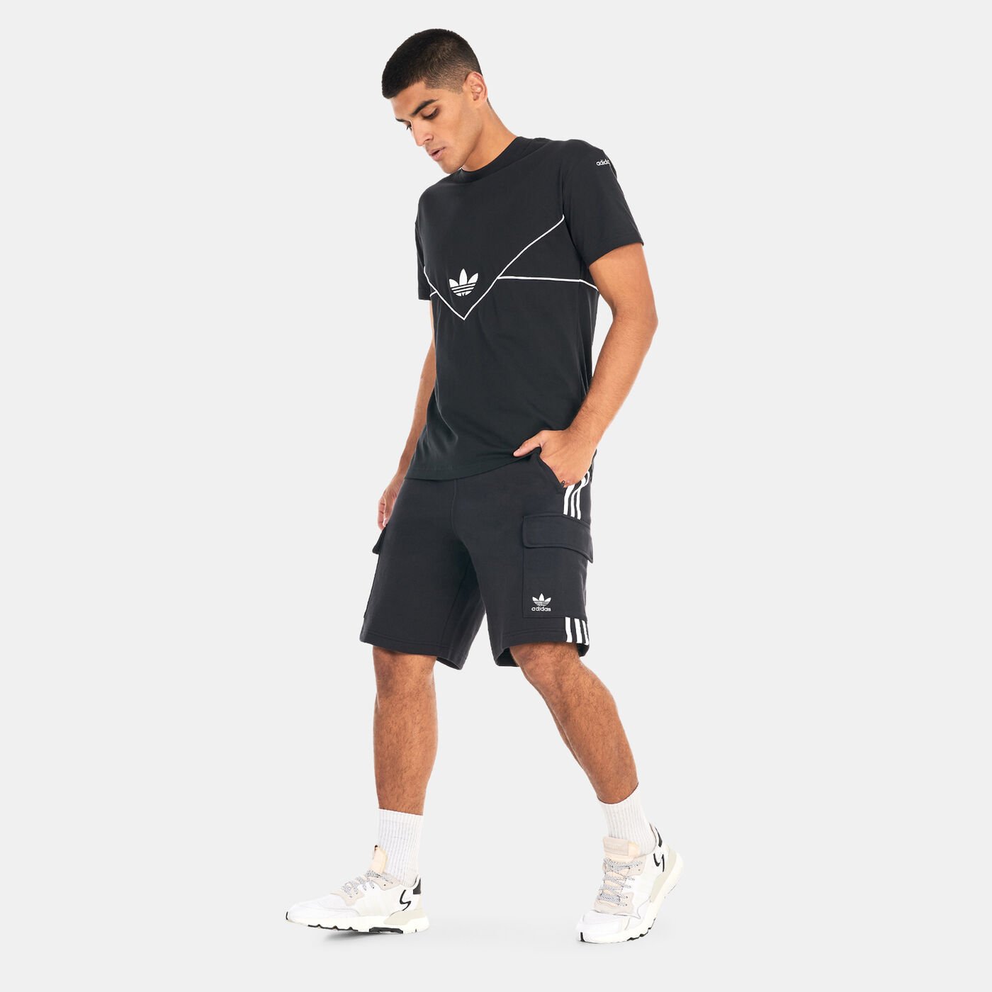 Men's Adicolor Classics 3-Stripes Cargo Shorts
