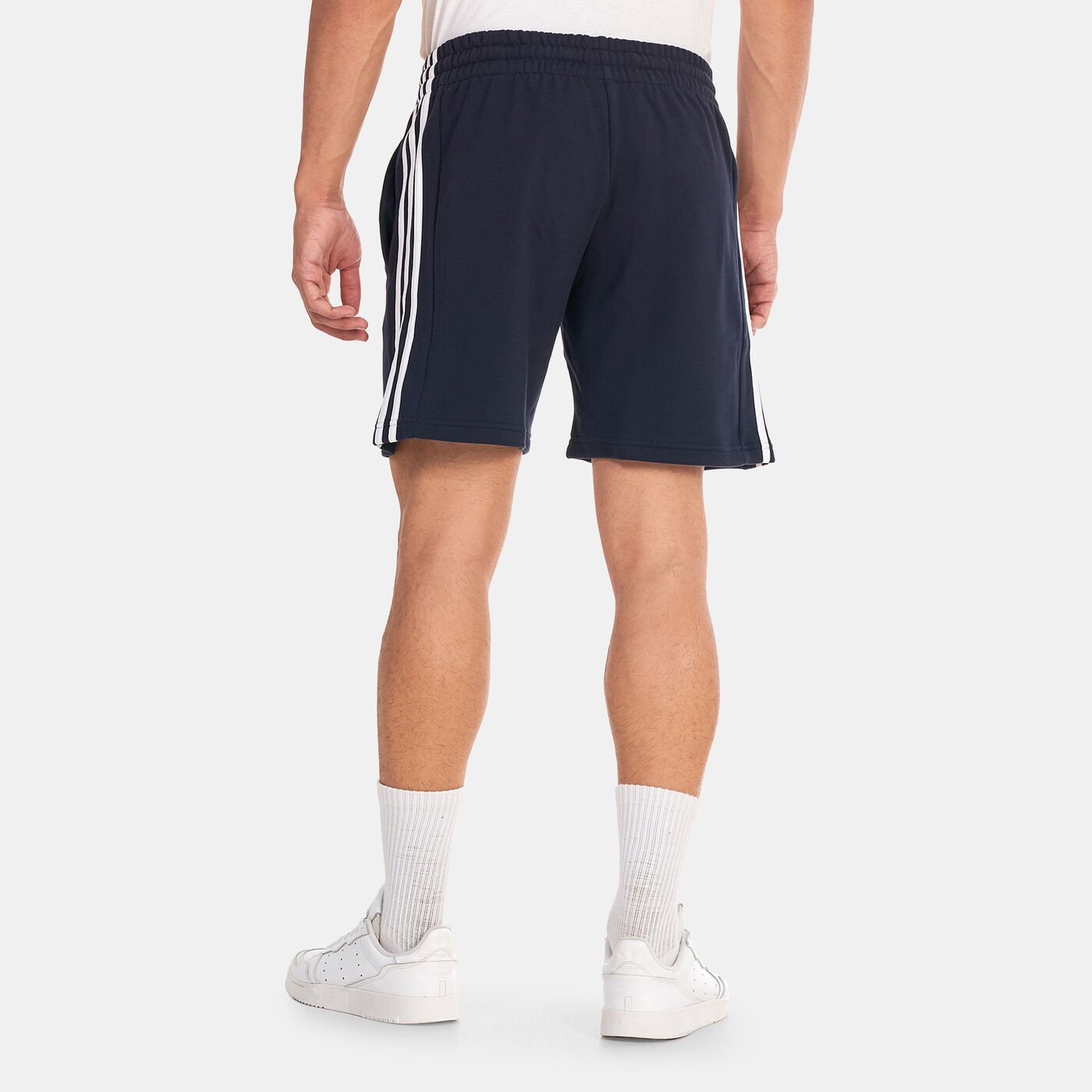 Men's Essentials French Terry 3-Stripes Shorts