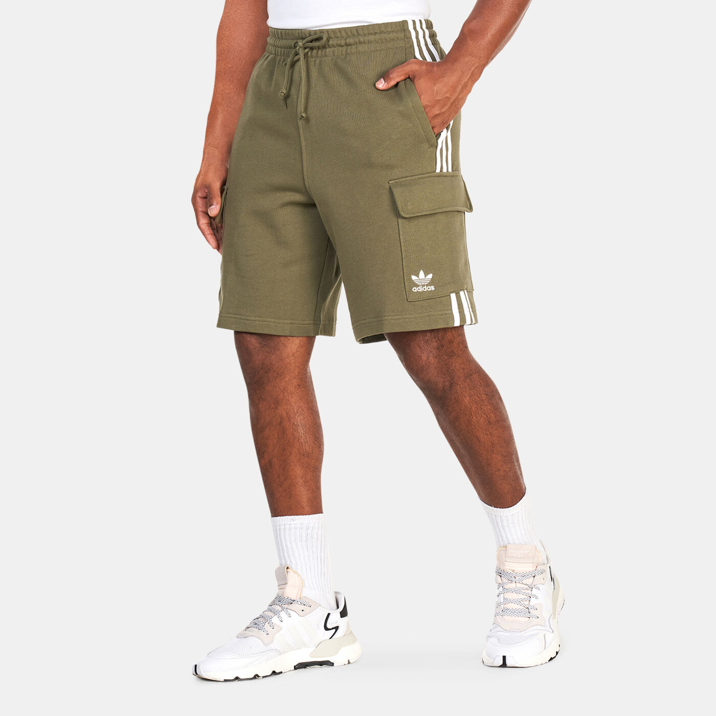 Men's Adicolor Classics 3-Stripes Cargo Shorts
