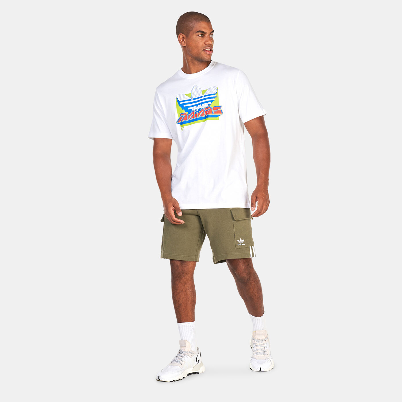 Men's Adicolor Classics 3-Stripes Cargo Shorts