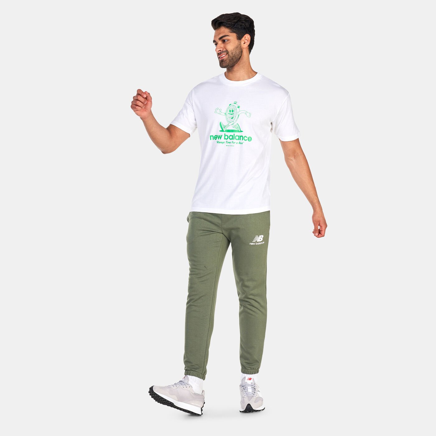 Men's Essentials Stacked Logo Sweatpants