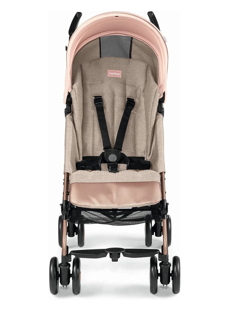 Pliko Mini Mon Amour Lighweight Stroller-Pink