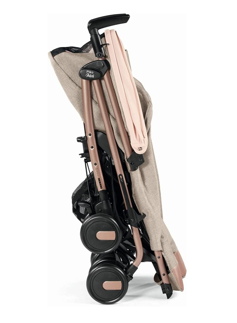 Pliko Mini Mon Amour Lighweight Stroller-Pink