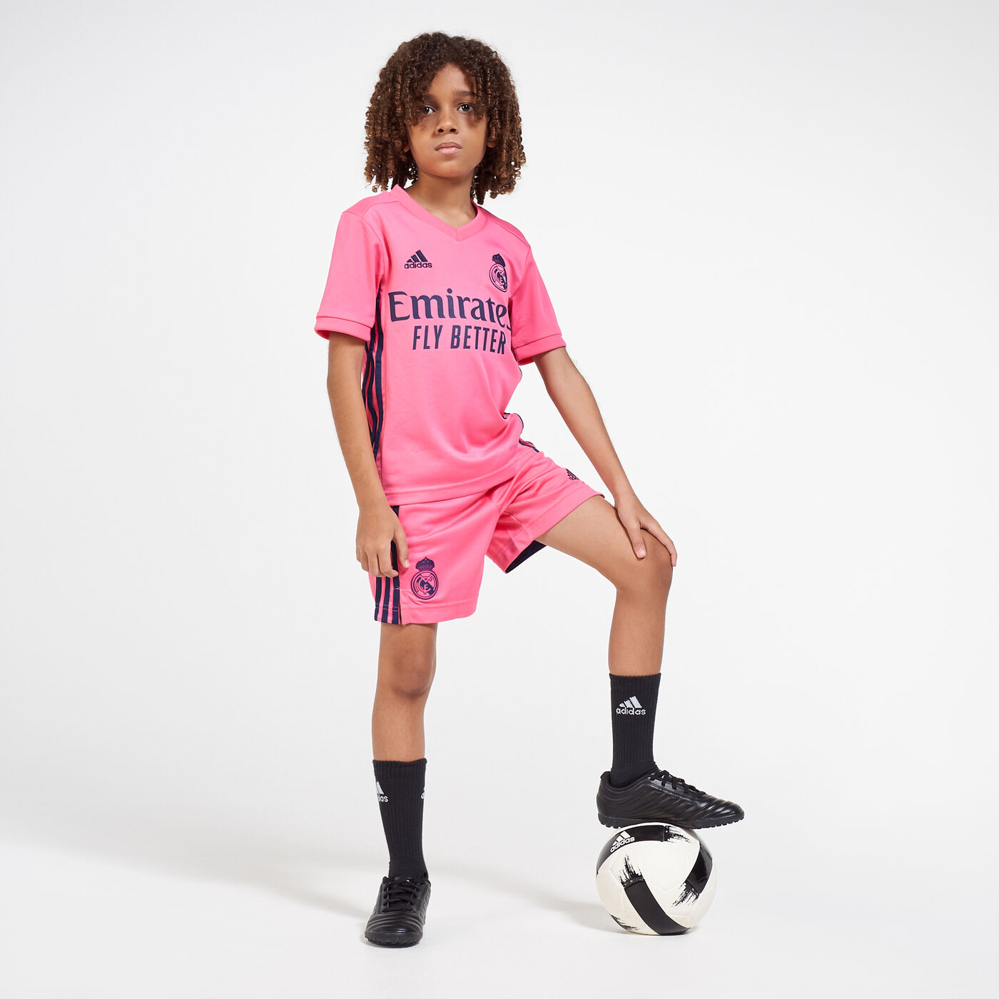 Kids' Real Madrid Away Shorts - 2020/21 (Older Kids)