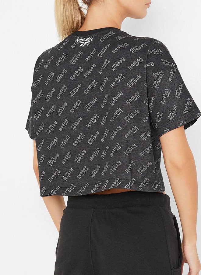 Classics Printed T-Shirt Grey