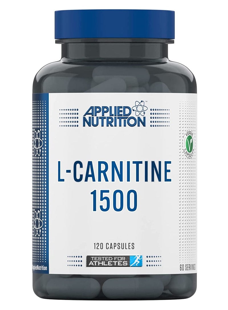 Applied L-Carnitine 1500, 120 Capsules, 60 Servings