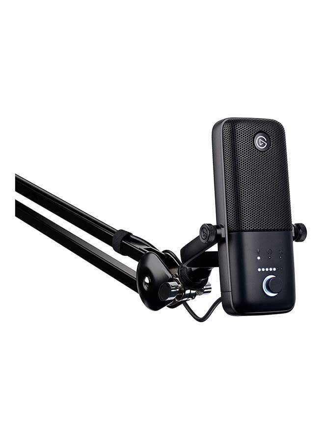 Elgato Wave:3, Premium USB Condenser Microphone and Digital Mixing Solution, Anti-Clipping Technology, Capacitive Mute, Streaming and Podcasting
