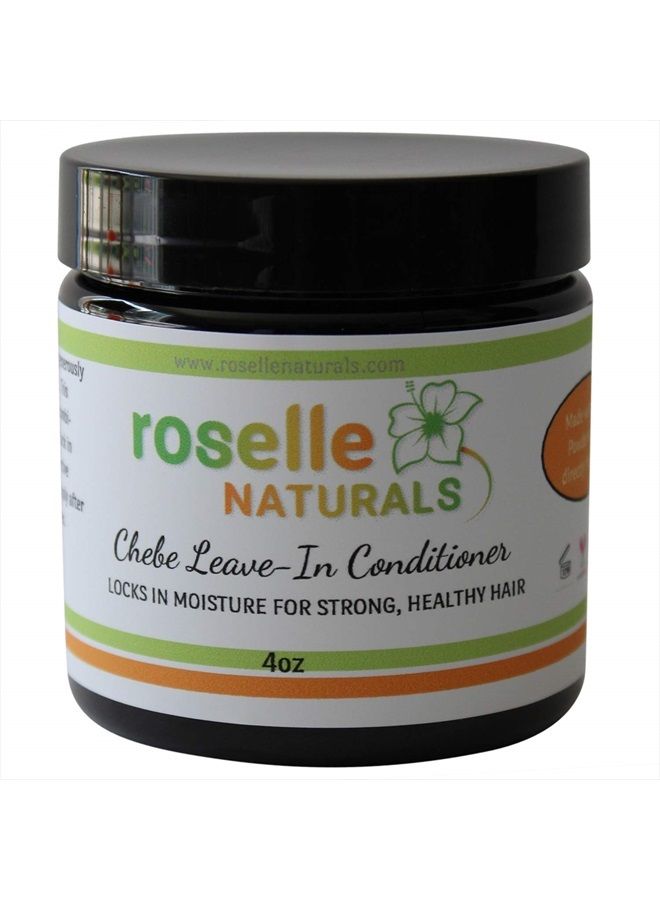 Chebe Leave-In Conditioner Made with Authentic Chebe Powder From Chad. Chebe Infused Conditioner Creamy And Moisture Boosting (4 Ounce (Pack of 1))