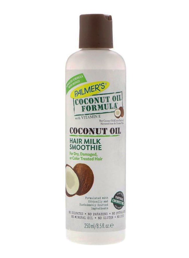 Coconut Oil Formula With Vitamin E Hair Milk Smoothie 250ml