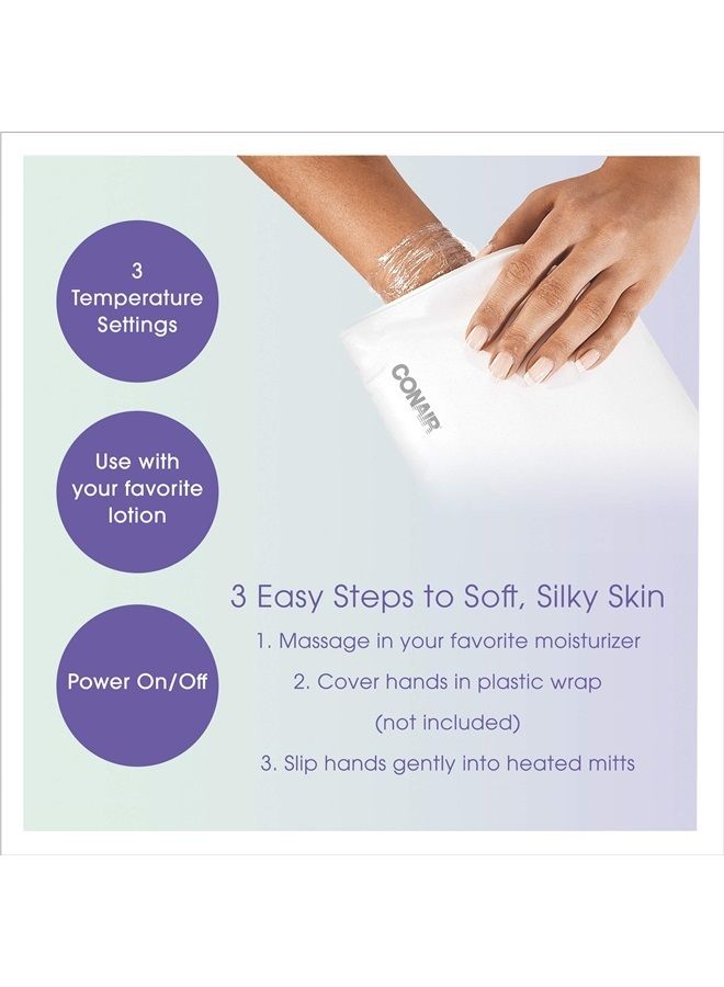 True Glow by Conair Thermal Spa Heated Beauty Hand Mitts