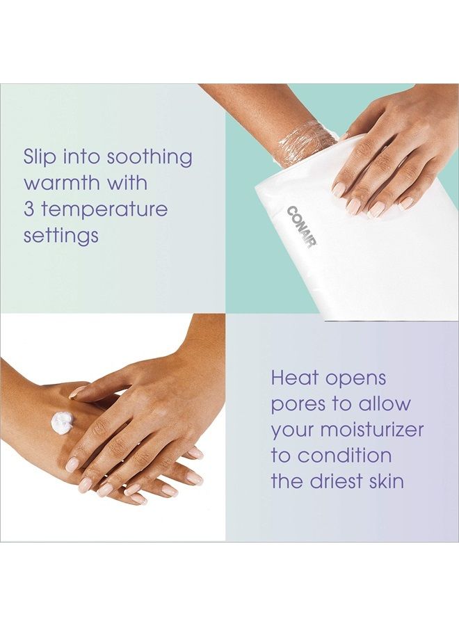 True Glow by Conair Thermal Spa Heated Beauty Hand Mitts
