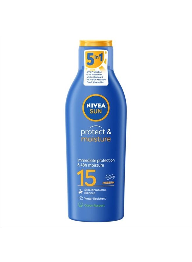 Sun by Nivea Moisturizing Sun Lotion SPF15 200ml