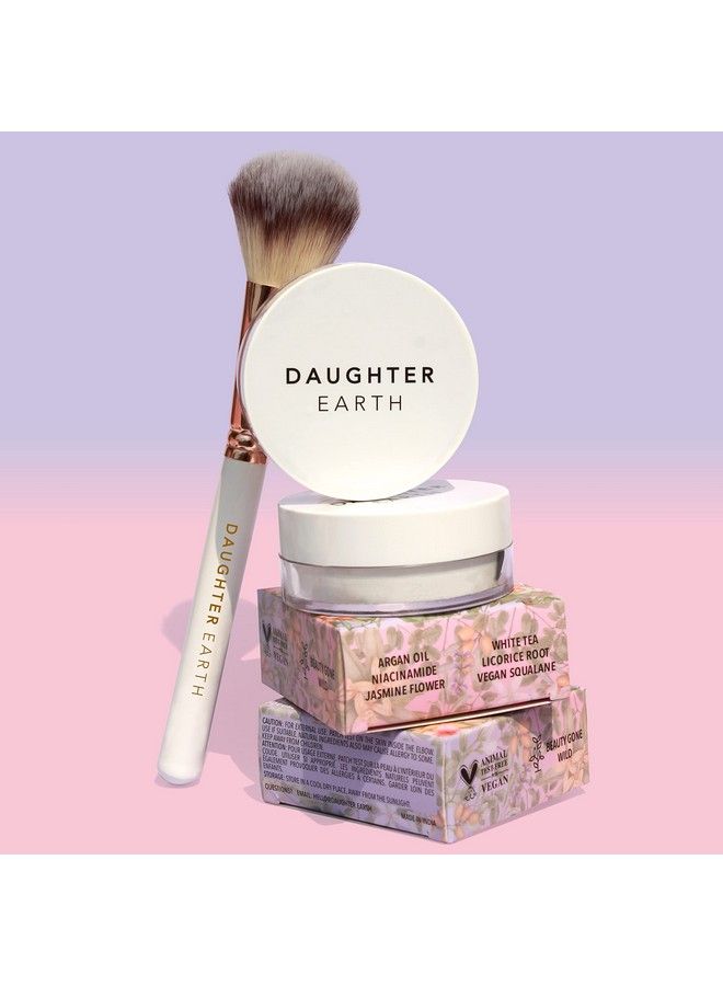 Snowdust Setting Powder + Beauty Brush